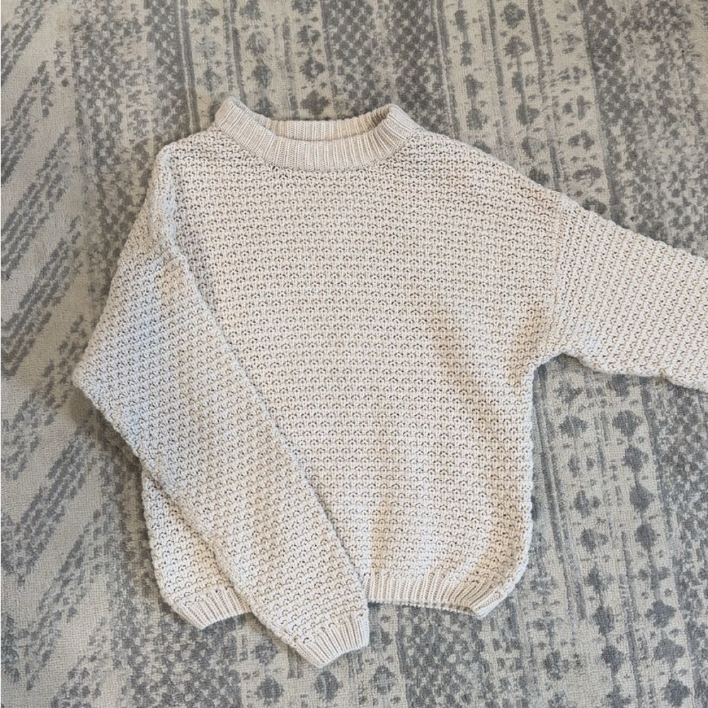 Universal Thread Textured Cream Sweater
